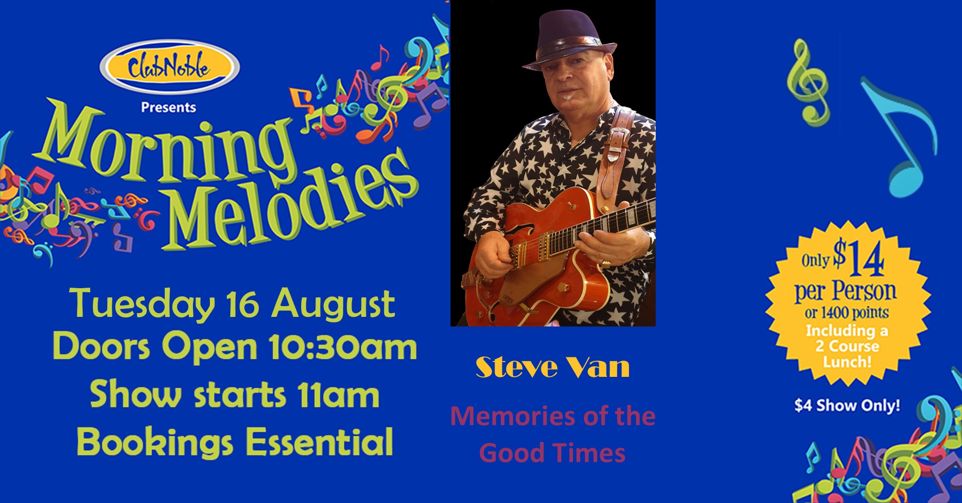 Morning Melodies with Steve Van